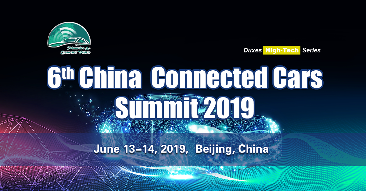 China Connected Cars Summit Event Banner