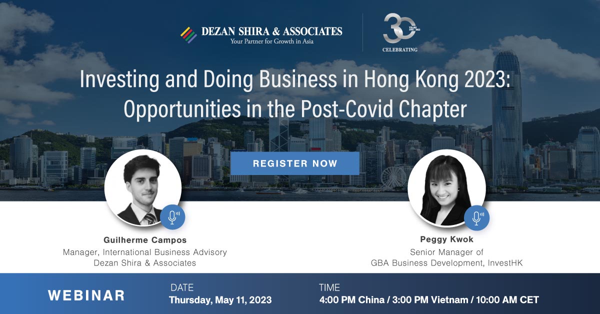 Investing And Doing Business In Hong Kong Opportunities In The