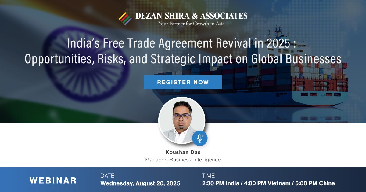 India’s Free Trade Agreement Revival in 2025 : Opportunities, Risks, and Strategic Impact on Global Businesses