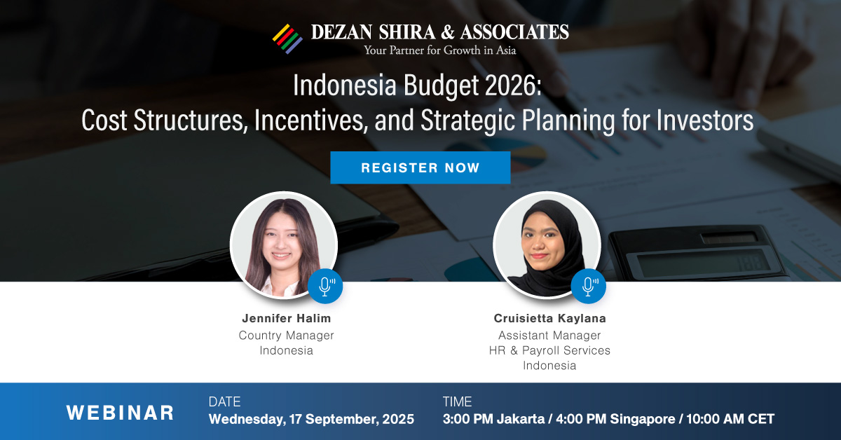 Indonesia Budget 2026: Cost Structures, Incentives, and Strategic Planning for  Investors