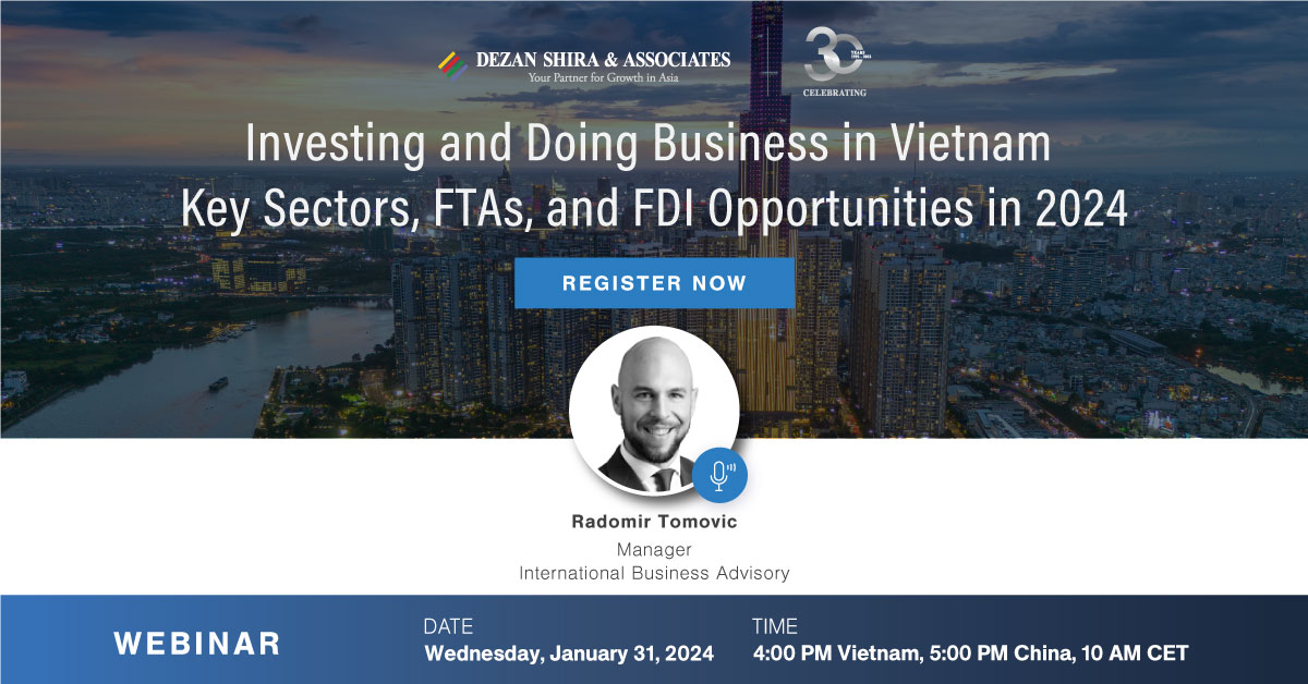 Asiapedia | Investing And Doing Business In Vietnam - Key Sectors, FTAs ...