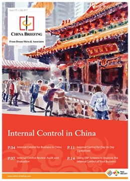 Internal Control in China cover