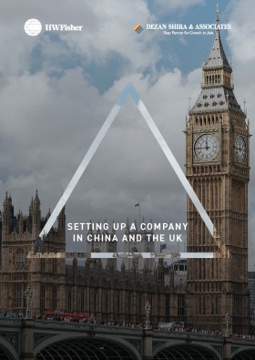 Setting up a Company in China and the UK