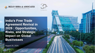 India’s Free Trade Agreement Revival in 2025 : Opportunities, Risks, and Strategic Impact on Global Businesses
