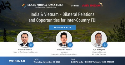 India & Vietnam – Bilateral Relations and Opportunities for Inter-Country FDI