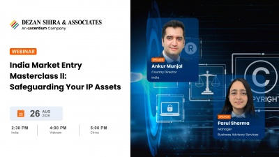 India Market Entry Masterclass II: Safeguarding Your IP Assets