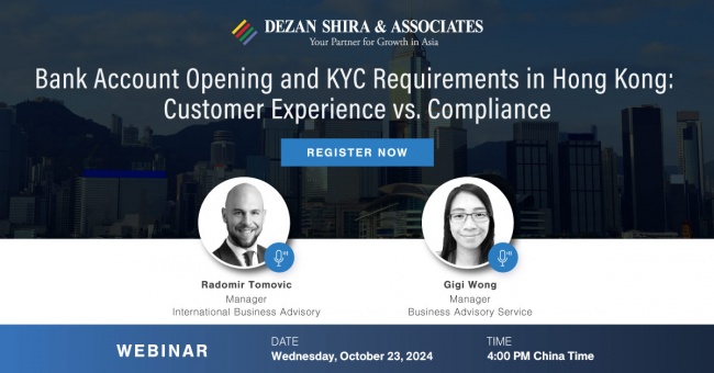 Bank Account Opening and KYC Requirements in Hong Kong: Customer Experience vs. ...