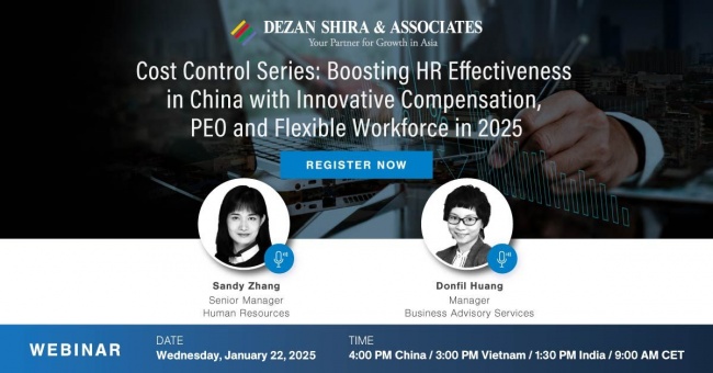 Cost Control Series: Boosting HR Effectiveness in China with Innovative Compensa...