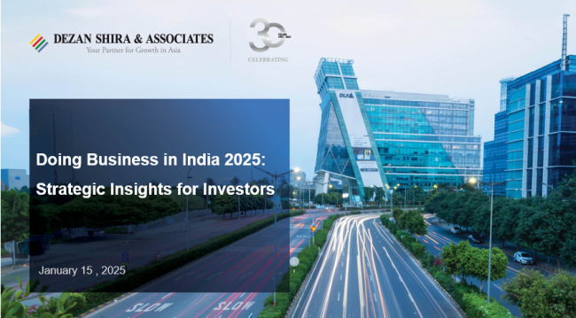 Doing Business in India 2025: Strategic Insights for Investors