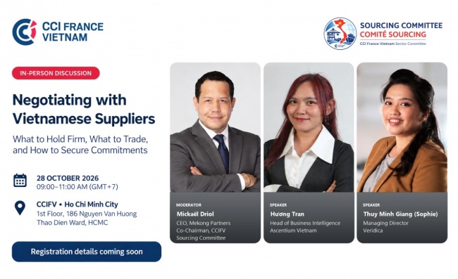 [Partner Event] Negotiating with Vietnamese Suppliers: What to Hold Firm, What to Trade, and How to Secure Commitments