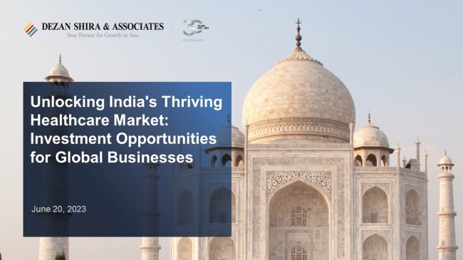 Unlocking India's Thriving Healthcare Market: Investment Opportunities for Globa...