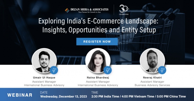 Exploring India's E-Commerce Landscape: Insights, Opportunities and Entity Setup