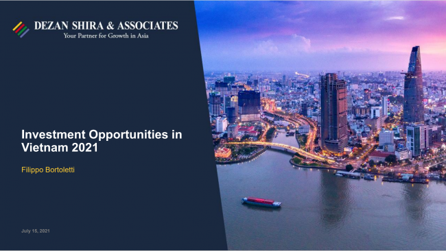 Investment Opportunities in Vietnam 2021