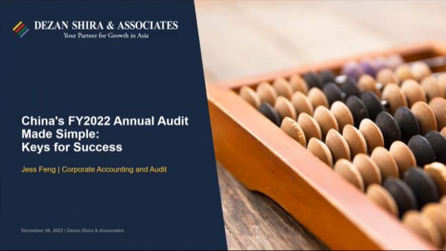 China's FY23 Annual Audit Made Simple: Keys for Success