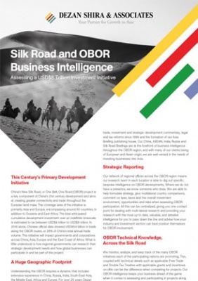 Silk Road and OBOR Business Intelligence 