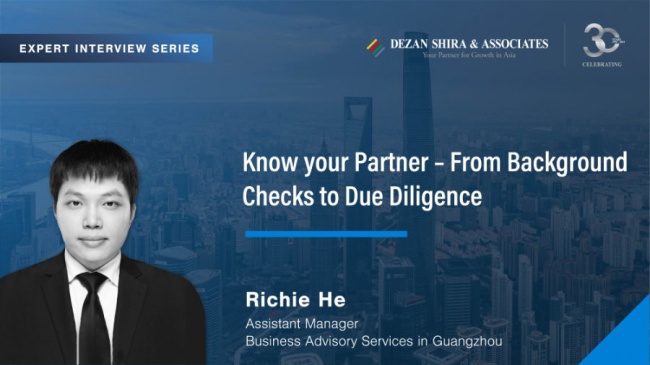 Know your Partner – From Background Checks to Due Diligence