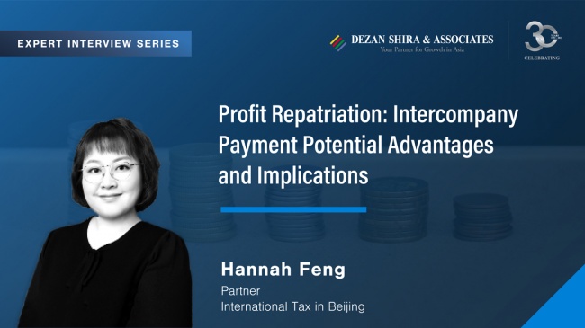 Profit Repatriation: Intercompany Payment Potential Advantages and Implications